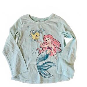 Disney The Little Mermaid Softest Tee Shirt for Girls 5T